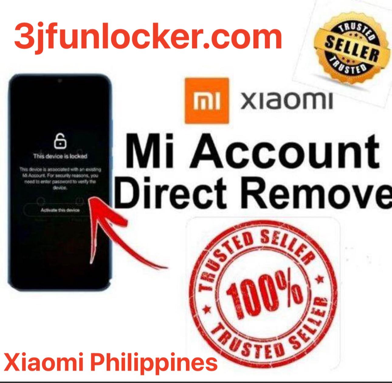 #3519 Xiaomi Remove MiCloud Account (Clean Only) Instant to few minutes/hrs - Philippines